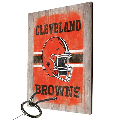 Logos des Cleveland Browns - Jeu de lancer d'anneaux