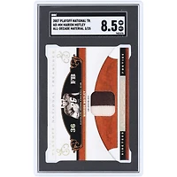 Marion Motley Cleveland Browns 2007 Playoff National Treasures All-Decade Material Dual-Color Relic #AD-MM #3/25 SGC Authenticated 8.5 Card