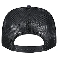 Men's New Era  Navy/Black Cleveland Browns Adventure Drinks Pattern 9SEVENTY Stretch-Snap Hat