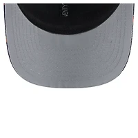 Men's New Era  Navy/Black Cleveland Browns Adventure Drinks Pattern 9SEVENTY Stretch-Snap Hat
