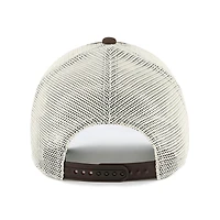 Casquette ajustable marron/naturel pour homme '47 Cleveland Browns Trawler Trucker Clean Up