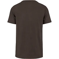 Men's '47 Brown Cleveland Browns Gridiron Classics Time Lock Franklin T-Shirt
