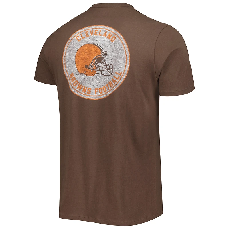 T-shirt pour homme '47 Brown Cleveland Browns Open Field Franklin