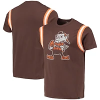 T-shirt Premier Point des Cleveland Browns '47 marron pour homme