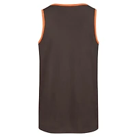 Men's '47 Brown Cleveland Browns Upload Franklin Tank Top