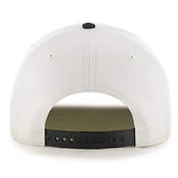 Men's '47 Cream/Black Cleveland Browns Safe Bet Stable Hitch Adjustable Hat
