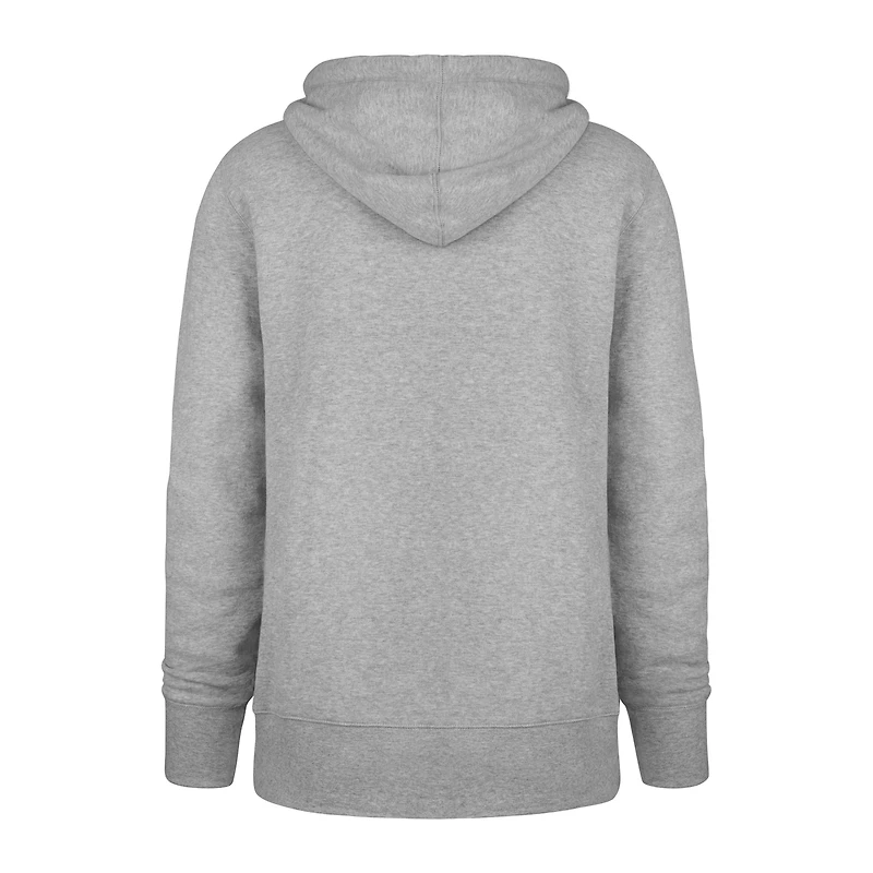 Men's '47 Gray Cleveland Browns Dawg Pound XL Velocity Headline Pullover Hoodie