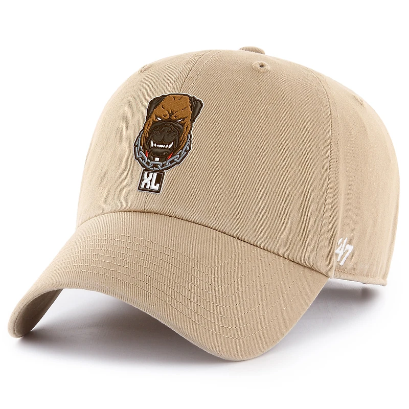 Casquette ajustable non structurée Cleveland Browns Dawg Pound XL pour homme, modèle 47 kaki