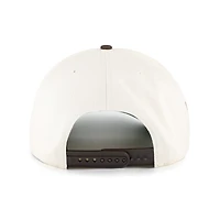 Men's '47  Natural Cleveland Browns Frame Out Two Tone Hitch Adjustable Hat