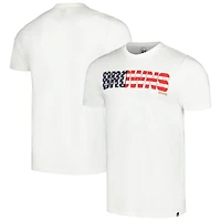 T-shirt Franklin '47 blanc avec drapeau des Cleveland Browns pour hommes