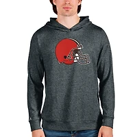 Sweat à capuche Team Absolute pour homme, couleur charbon chiné, des Cleveland Browns