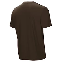 T-shirt adaptatif marron pour hommes des Cleveland Browns Home Team