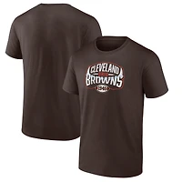 Men's  Brown Cleveland Browns Open Receiver T-Shirt