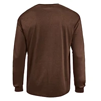 Men's Champion Cleveland Browns Arch Over Logo Long Sleeve T-Shirt