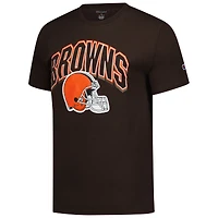T-shirt de football américain Champion Brown des Cleveland Browns pour homme