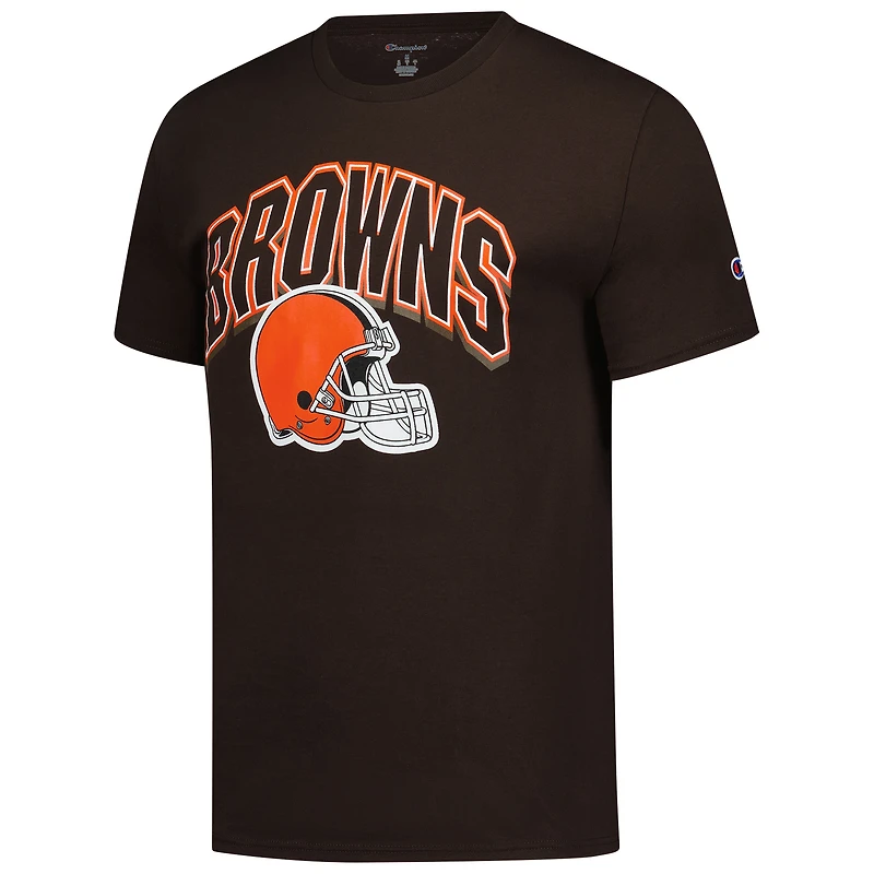 Men's Champion  Brown Cleveland Browns Football T-Shirt