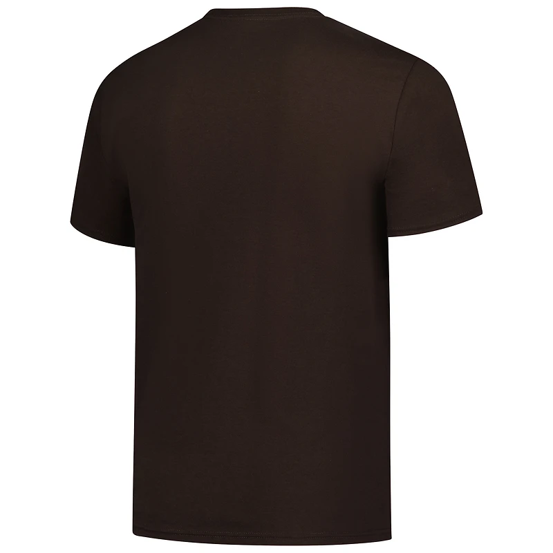 T-shirt de football américain Champion Brown des Cleveland Browns pour homme