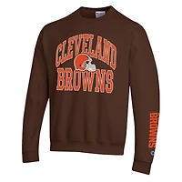 Men's Champion  Brown Cleveland Browns Powerblend Fleece Sweatshirt