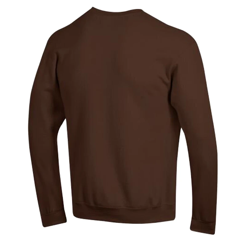 Men's Champion  Brown Cleveland Browns Powerblend Fleece Sweatshirt
