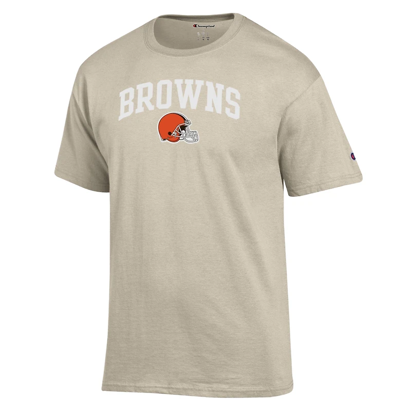 T-shirt Champion Oatmeal Cleveland Browns pour homme