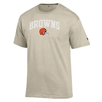T-shirt Champion Oatmeal Cleveland Browns pour homme