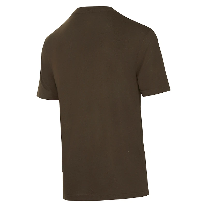 Ensemble t-shirt et pantalon en flanelle Avondale marron/orange des Cleveland Browns pour homme