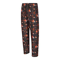 Men's Concepts Sport Brown Cleveland Browns Mosaic All Over Print Pants