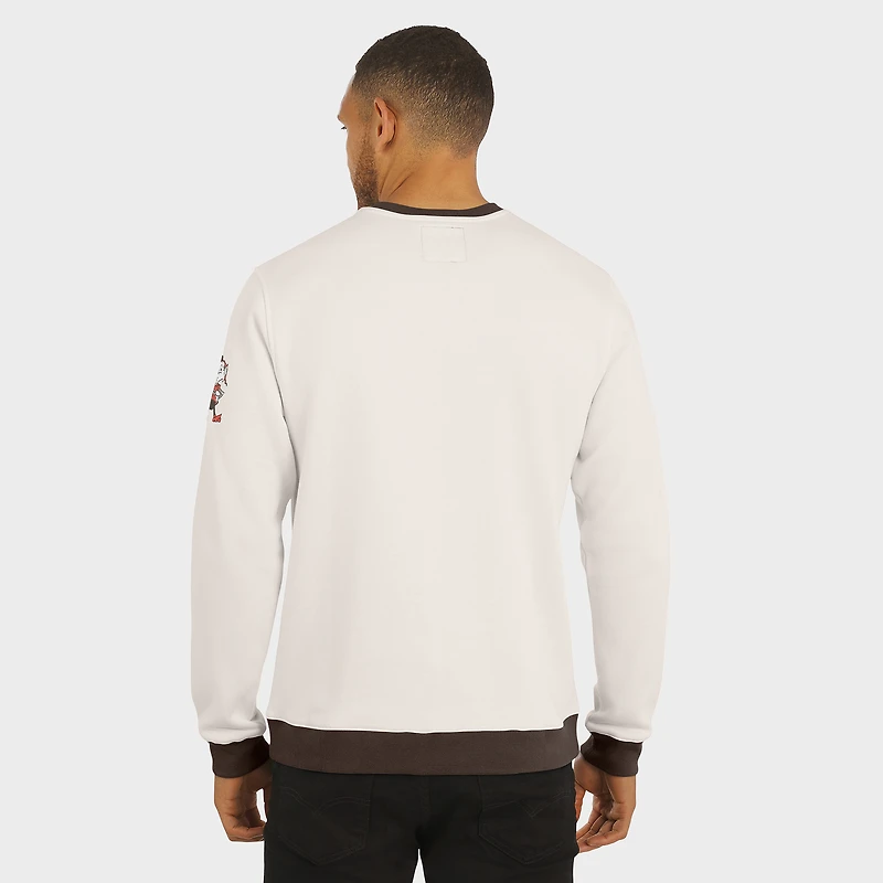 Sweat-shirt colorblock crème pour homme de la collection Darius Rucker Fanatics
