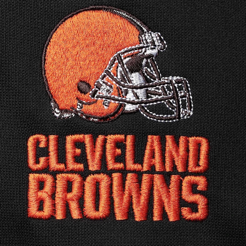 Dunbrooke Black/Realtree Camo Cleveland Browns Decoy Tech Fleece Sweat à capuche entièrement zippé pour homme
