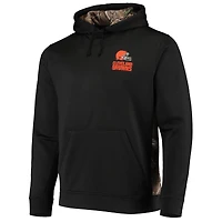 Pull à capuche pour homme Dunbrooke Black/Realtree Camo Cleveland Browns Logo Ranger