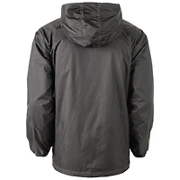 Veste à capuche entièrement zippée Dunbrooke Black Cleveland Browns Big & Tall Logo Legacy Stadium pour homme