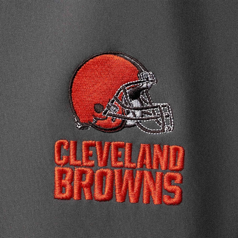 Dunbrooke Charcoal Cleveland Browns Circle Archer Veste Softshell Full-Zip pour hommes