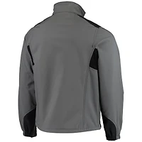 Veste polaire softshell zippée Dunbrooke Charcoal Cleveland Browns Circle pour homme