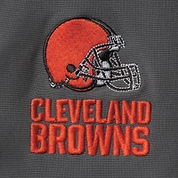 Blouson à fermeture éclair intégrale Dunbrooke Charcoal Cleveland Browns Sonoma pour hommes