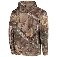 Men's Dunbrooke Realtree Camo Cleveland Browns Circle Champion Tech Fleece Pullover Hoodie
