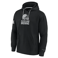 Men's Fanatics Black Cleveland Browns Elements Pace Pullover Hoodie