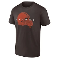 T-shirt coordonné marron pour homme Fanatics Cleveland Browns
