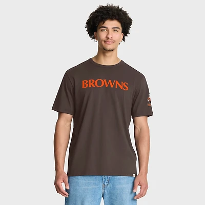 Men's Fanatics Brown Cleveland Browns Elevated Classic Legacy T-Shirt