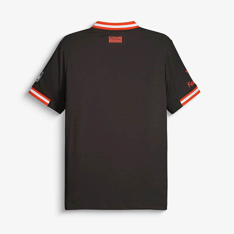 Men's Fanatics Brown Cleveland Browns NFL Football x Fan Top