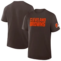 T-shirt Fanatics marron pour homme, Option Route Legacy des Cleveland Browns