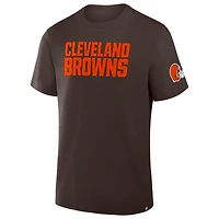 T-shirt Fanatics marron pour homme, Option Route Legacy des Cleveland Browns
