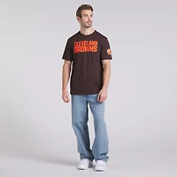 T-shirt Fanatics marron pour homme, Option Route Legacy des Cleveland Browns