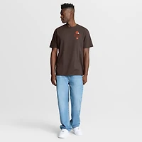 T-shirt Fanatics marron pour homme avec poche passe des Cleveland Browns
