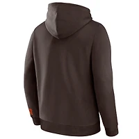 Sweat à capuche Fanatics Brown Pylon Cam Legacy pour homme des Cleveland Browns
