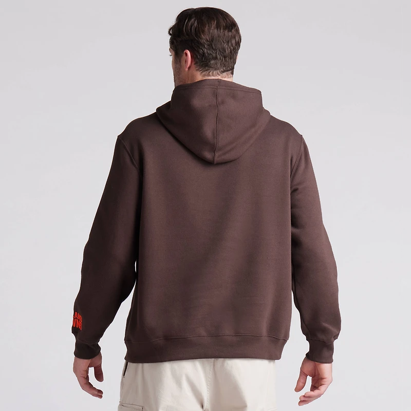 Men's Fanatics Brown Cleveland Browns Pylon Cam Legacy Pullover Hoodie