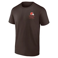 Men's Fanatics Brown Cleveland Browns Repeat Stats T-Shirt