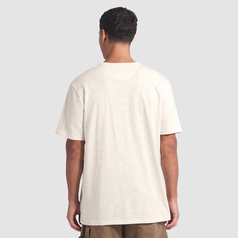 Men's Fanatics  Cream Cleveland Browns Slub T-Shirt