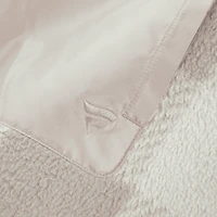 Men's Fanatics Gray Cleveland Browns Elements Plaid Polar Fleece Quarter-Zip Hoodie