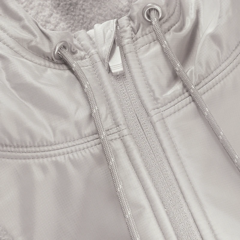 Sweat à capuche zippé en polaire carreaux Elements des Cleveland Browns pour homme Fanatics Grey