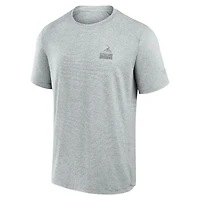 T-shirt technique du front office des Cleveland Browns Fanatics pour hommes, gris